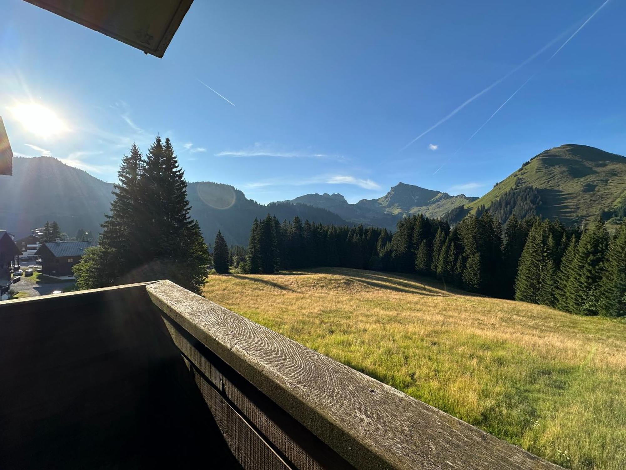 Studio Au Coeur Du Praz-De-Lys - Les Pralyssimes Le Praz de Lys Exterior foto